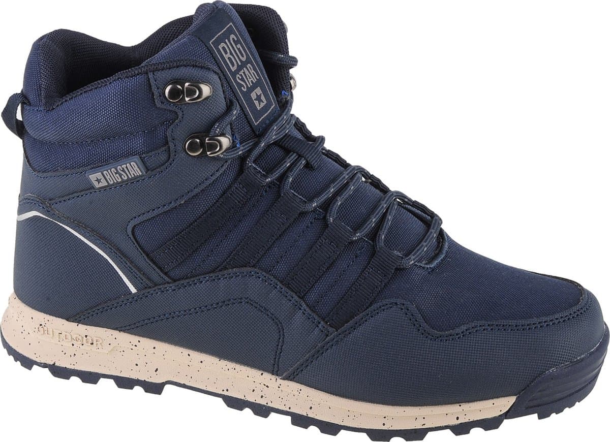 Big Star Trekking Shoes KK274611, Vrouwen, Marineblauw, Trekkingschoenen,Laarzen, maat: 37