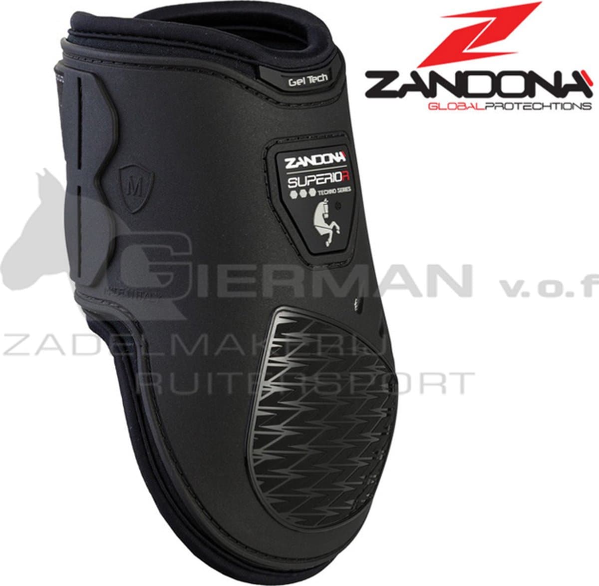 Zandona Superior Kogelbeschermers Zwart - M