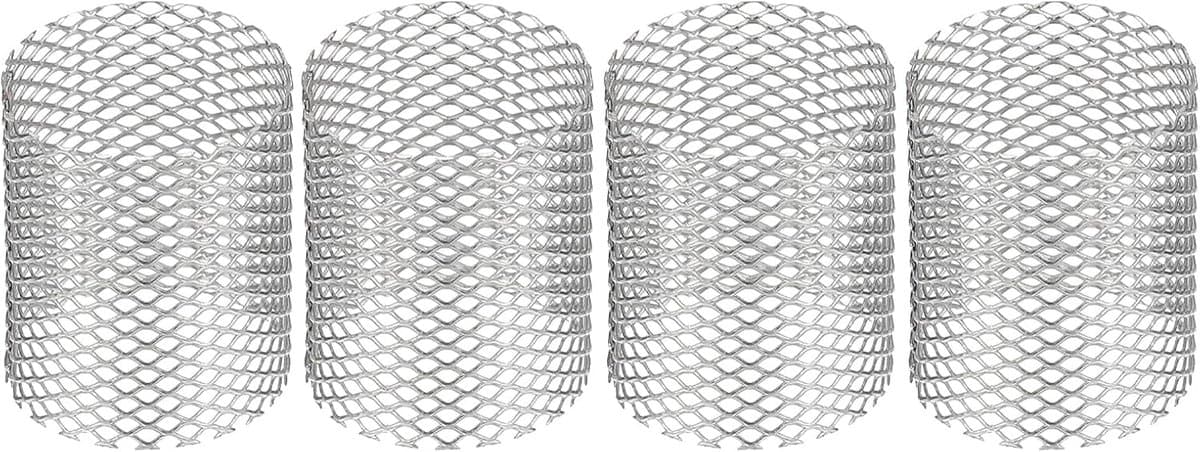 4pcs 22mm Od strainer mesh - 25mm H Y-shaped screen strainer valve mesh screen - 304 stainless steel strainer voor vuilpomp en waterafscheiding