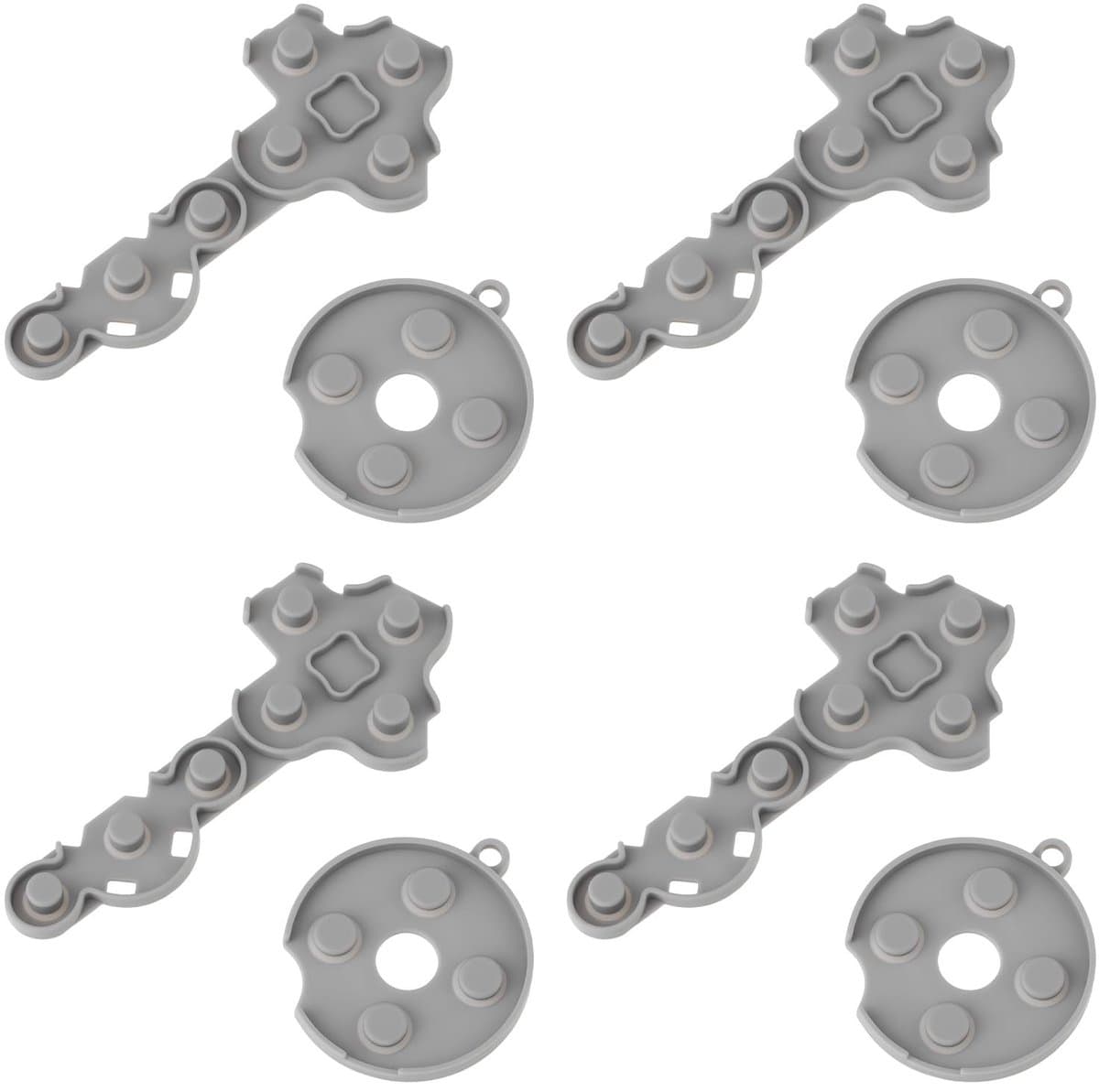 Dailygoods - Set van 4 Geleidende Zelfklevende Pads voor Xbox 360 Controller