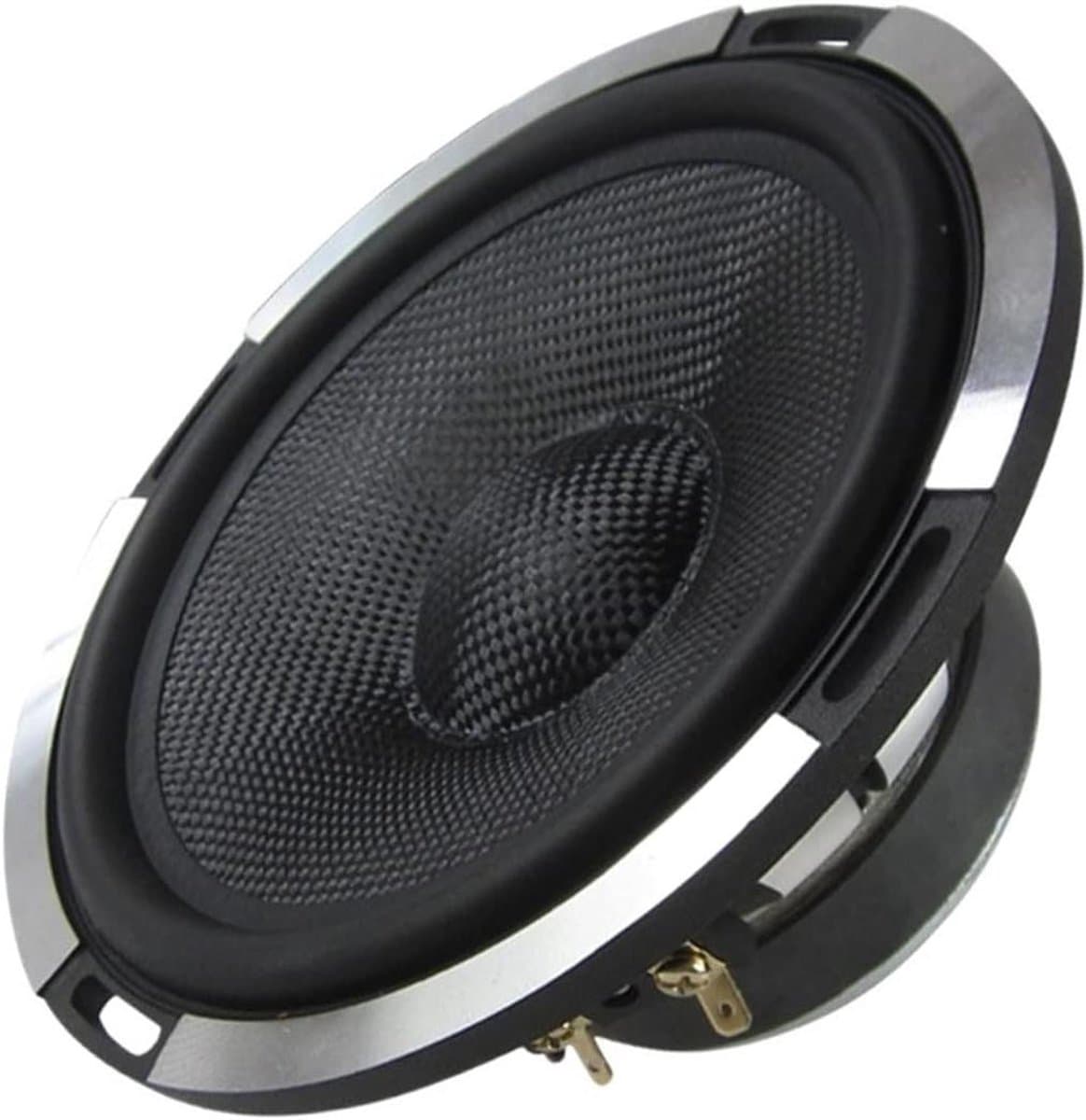 Mid Bass Speaker - Woofer Luidspreker - Muziek Luisteren - Aluminium Kegel - 6.5 Inch - Zwart