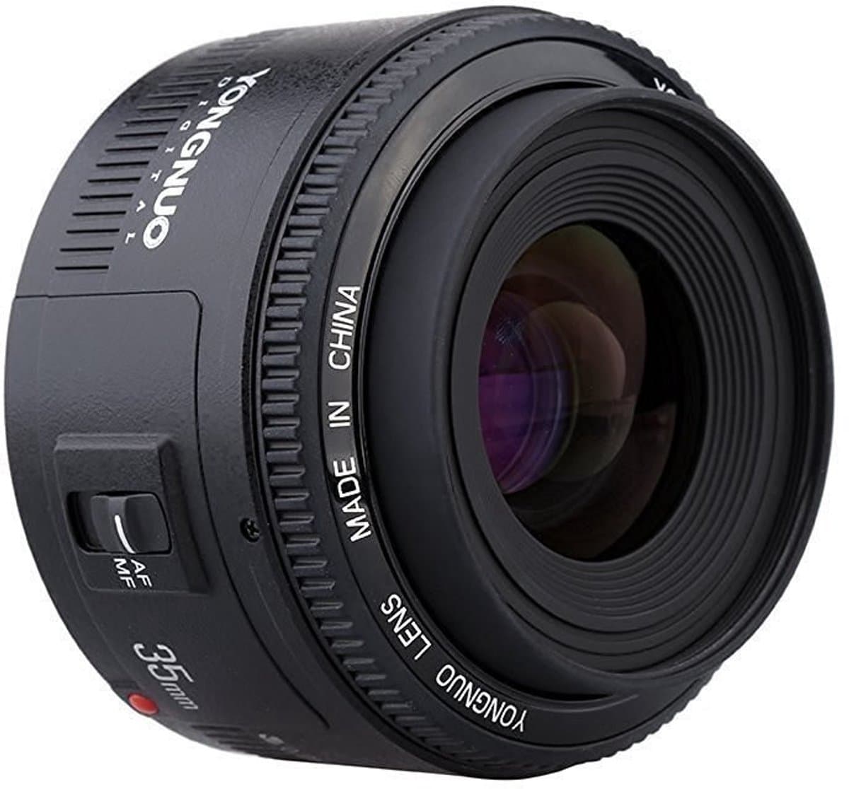 OmGoods - Dailygoody - Yongnuo EF 35mm F/2 Lens - Groothhoek Vaste Autofocus - Ideaal voor Portretfotografie - Lichtgewicht en Compacter Ontwerp - Perfect voor .
