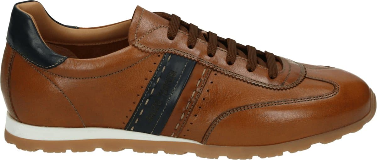 Galizio Torresi - 319760 - Lage sneakersVrije tijdsschoenenHeren sneakers - Kleur: Cognac - Maat: 44