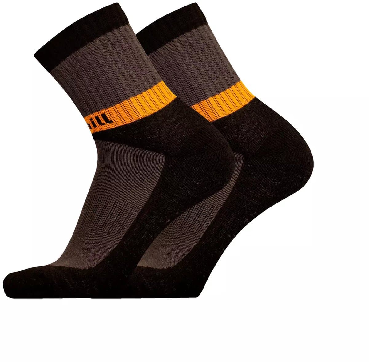 UphillSport - 2-Pack - Bamboe Wandelsokken - Vierlaagse Bamboe Merino - Heren / Dames - zwart - 35-38 - 9190