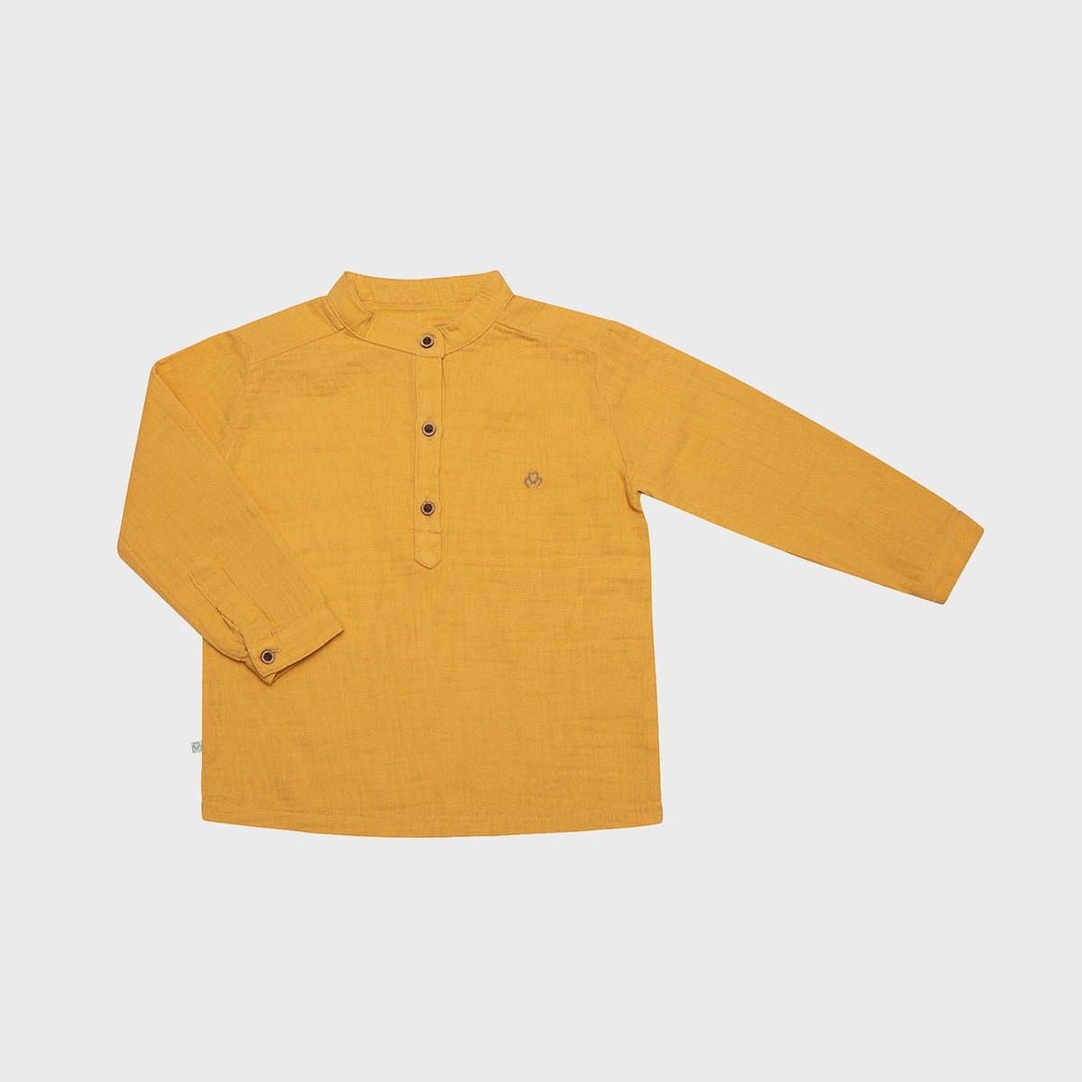 Babyshirt lange mouw OrganicEra Biologisch Mousseline Babyshirt L/S