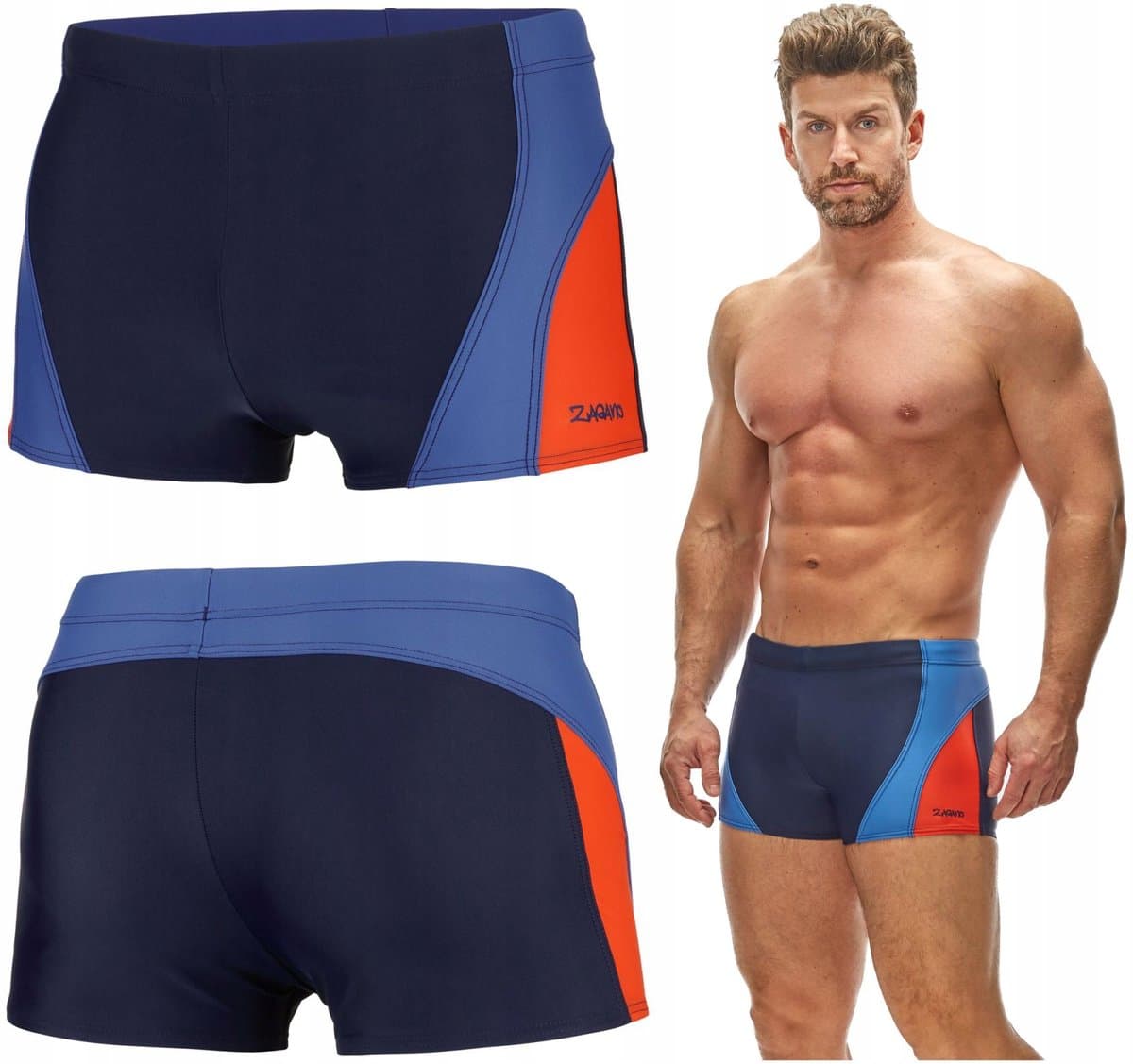 ZAGANO - Zwembroek heren - L - Korte zwembroek heren - Sport zwembroek - zwembroek voor het zwembad