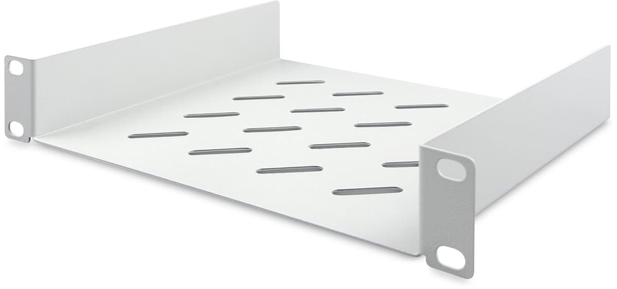 Digitus DN-10-TRAY-2 10 inch Apparaatbodem voor patchkast Met luchtsleuven, Geperforeerd Geschikt voor kastdiepte: vana