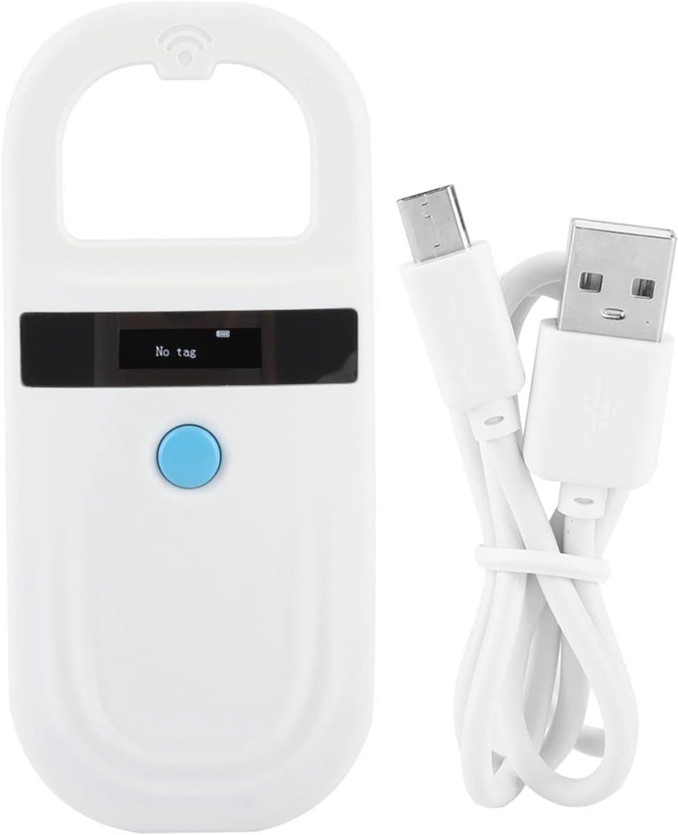 Draagbare Microchip Reader voor Huisdieren - Handheld Dier Chip Scanner FDX-B