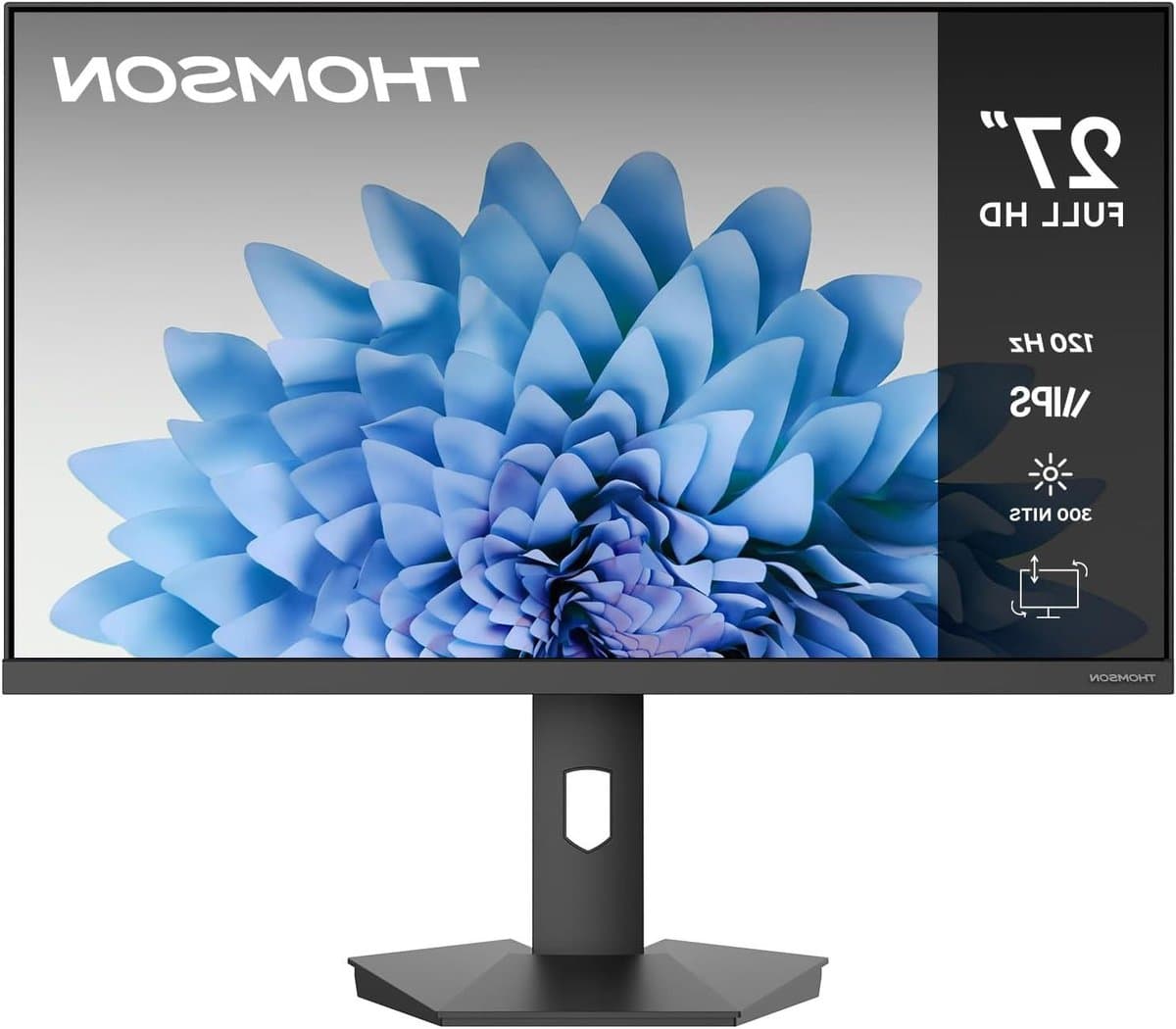 Studio Business Monitor - Zakelijke Monitor - Productief Werken - Ergonomische Standaard - 27 inch - Zwart