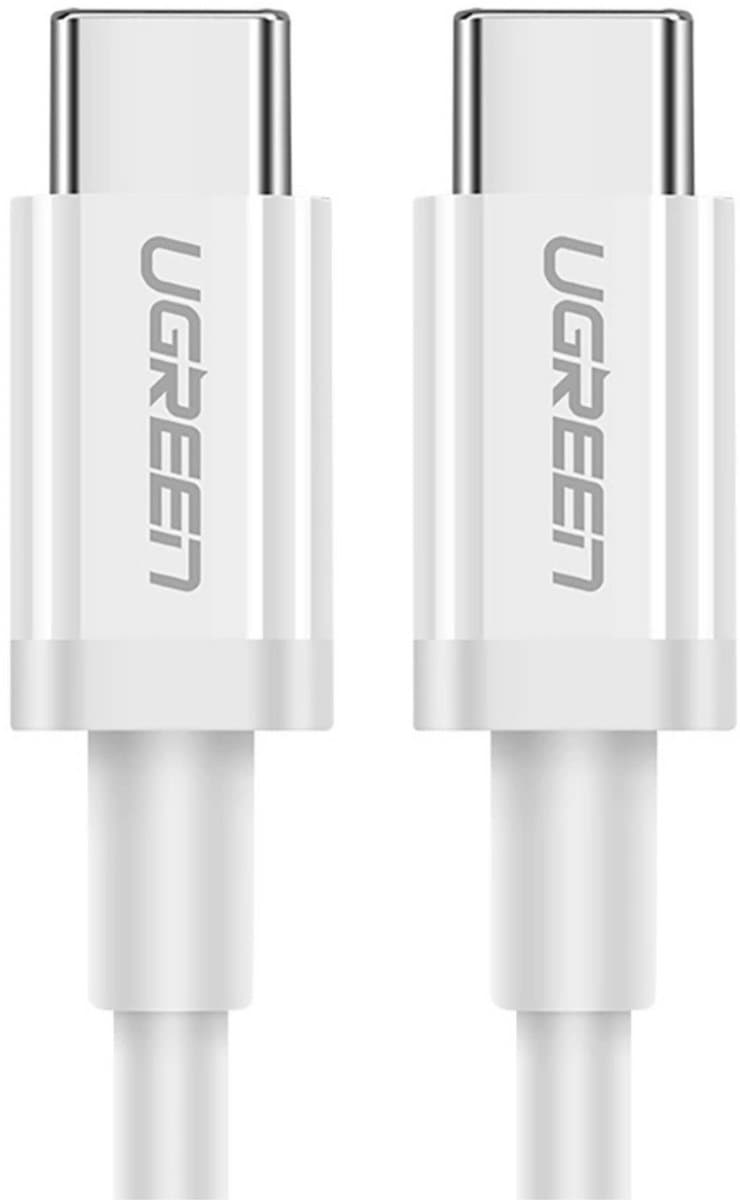 UGREEN USB 2.0 Type-C M-M 5A kabel 1 m, compatibel met iPhone 17/16/15, Google Pixel 4, Samsung Galaxy S20, Huawei P30 enz.