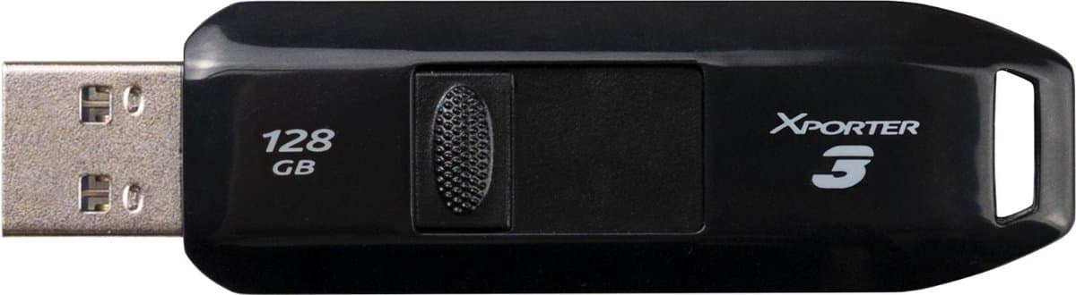 Memory Xporter 3 - 128 GB - USB Type-A - 3.2 Gen 1 (3.1 Gen 1) - Slide - 10 g - Black