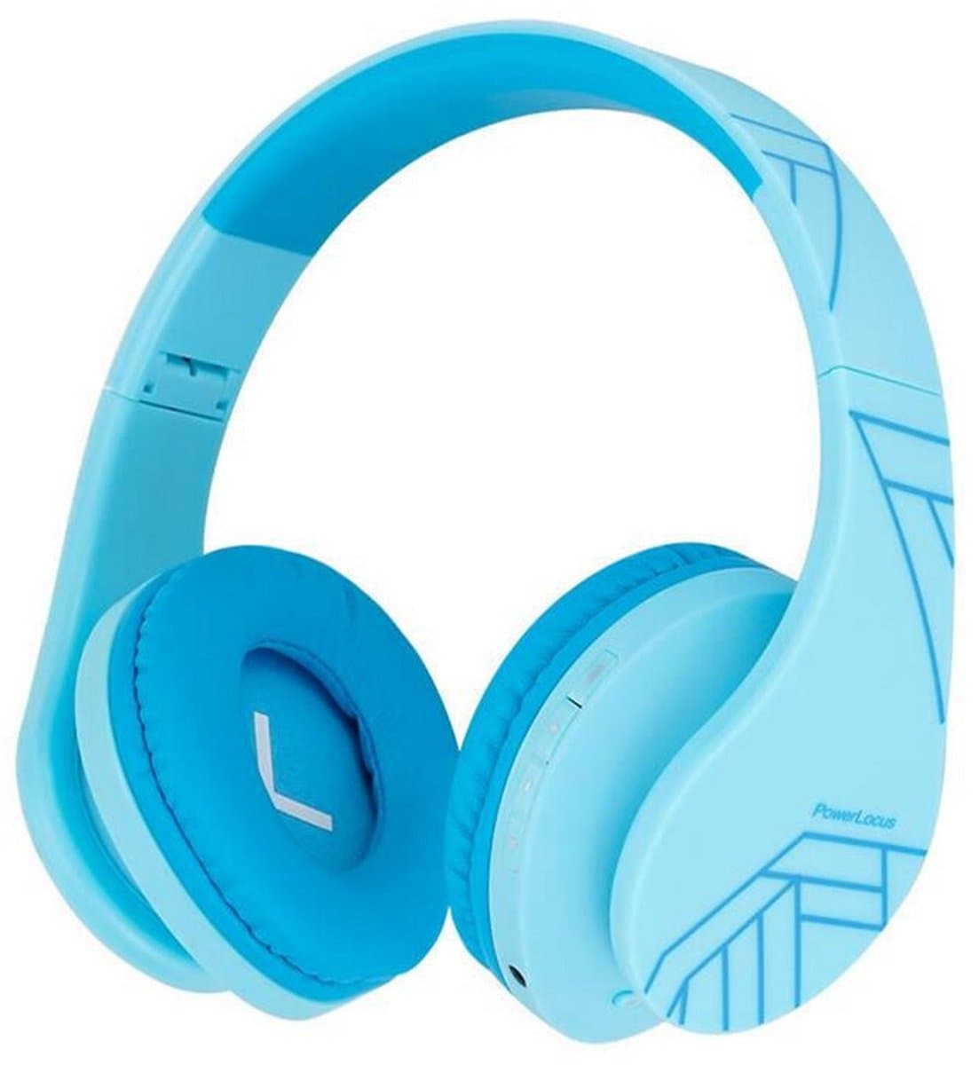 PowerLocus - pwl-p2kids-blue - Hoofdtelefoon