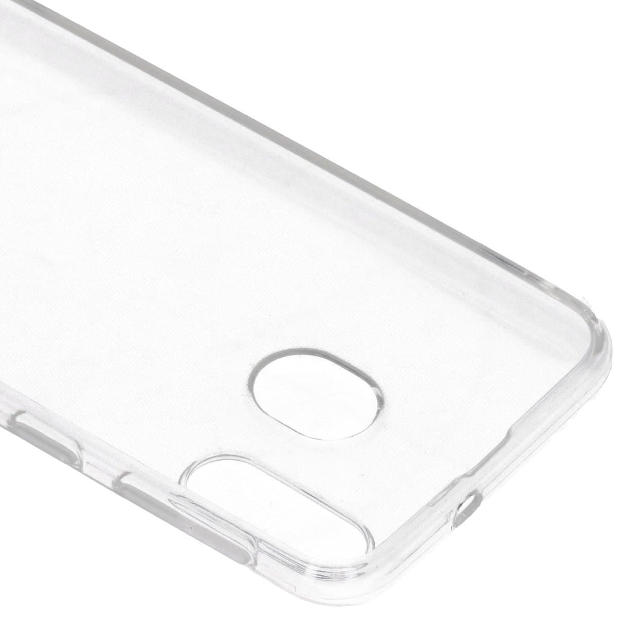 Finnacle - stijlvolle Softcase Backcover - geschikt voor Samsung Galaxy A40 - Strak design, optimale bescherming - Transparant