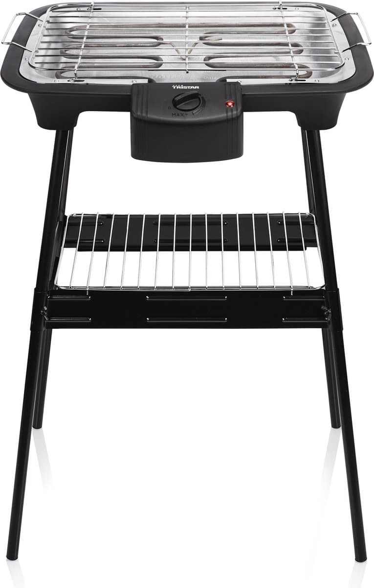 Tristar BQ-2883 Elektrische Barbecue Staand - Te gebruiken als Tafel BBQ - Regelbare Thermostaat - 2000 Watt
