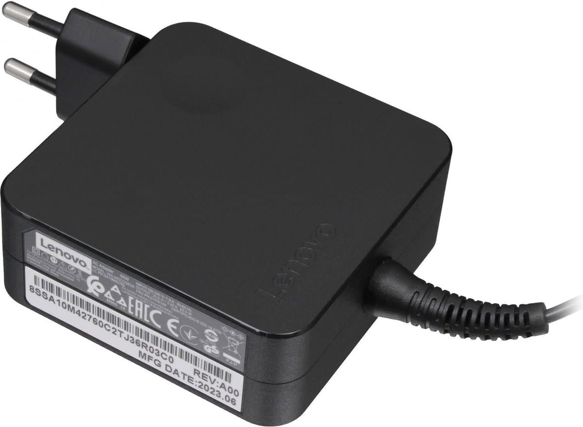 Lenovo 01FR148 oplader 65W - EU wallplug