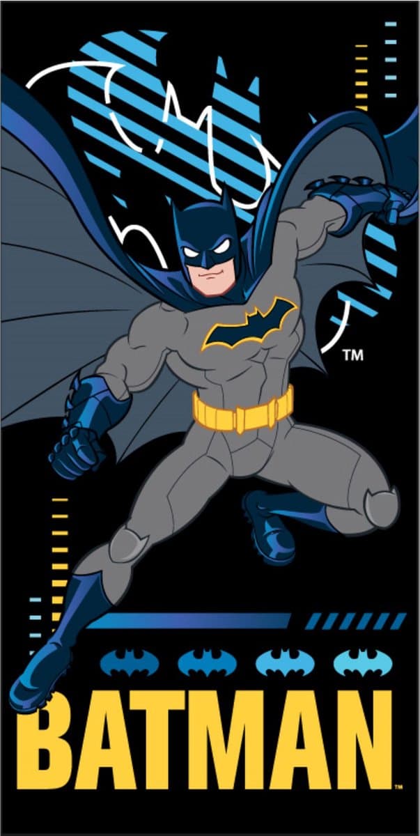 Batman Strandlaken - Badlaken - Sneldrogend - Microvezel - 70x140 cm