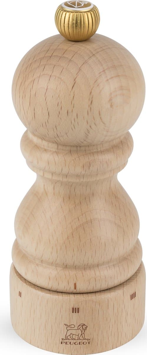 Peugeot Paris U-Select zoutmolen - beukenhout, zwart gelakt, 30 cm