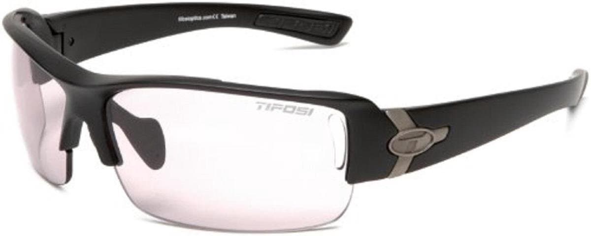 TIFOSI Slope Sportbril / Zonnebril - Matte Black - EC (Extreme Contrast) Fototec Lenzen - Pasvorm: M-L