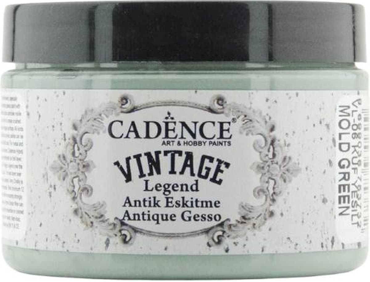 Cadence Vintage Legend Gesso 150 ml Mould Green