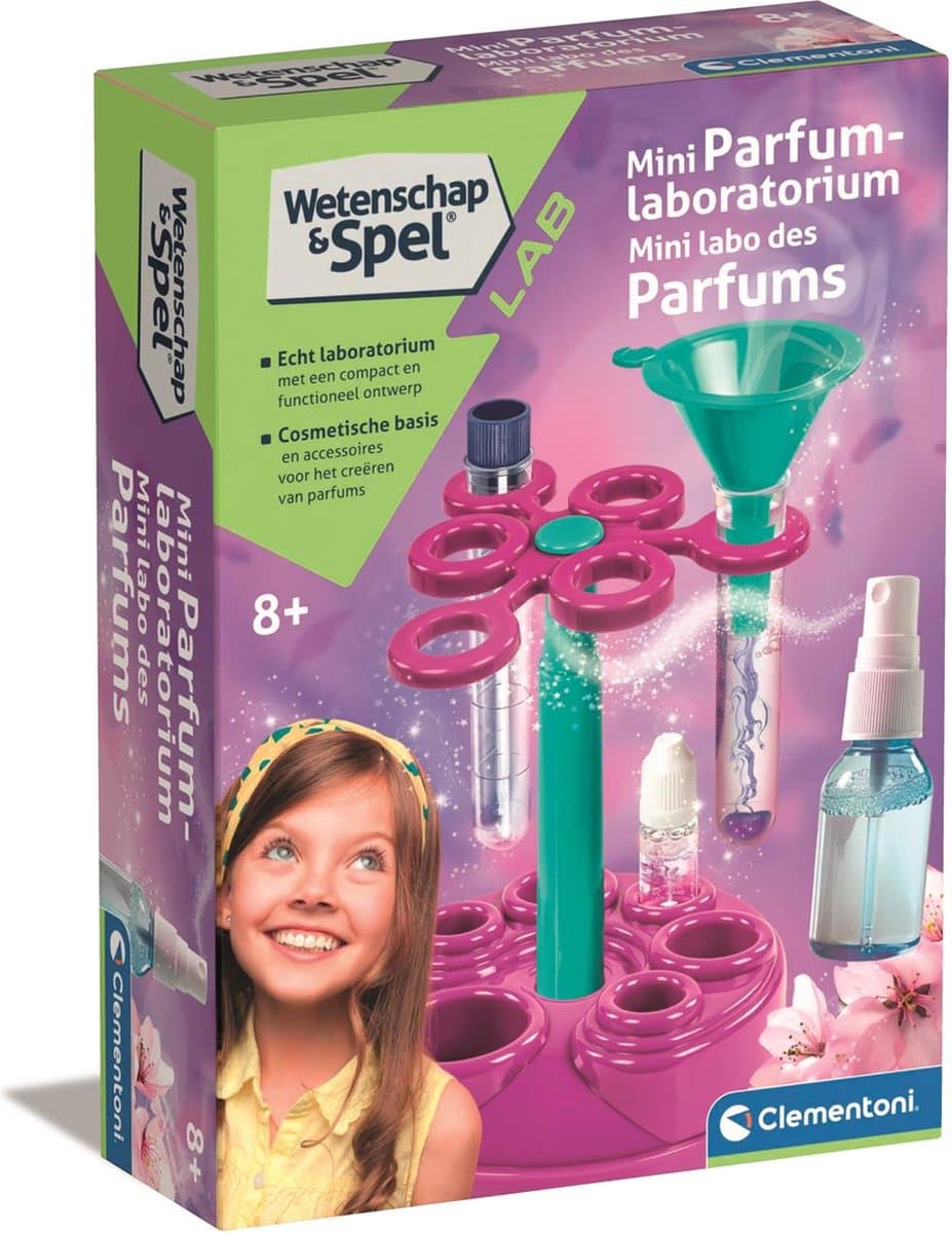 Clementoni wetenschappelijke mini laboratorium parfumset - 56198, multikleur