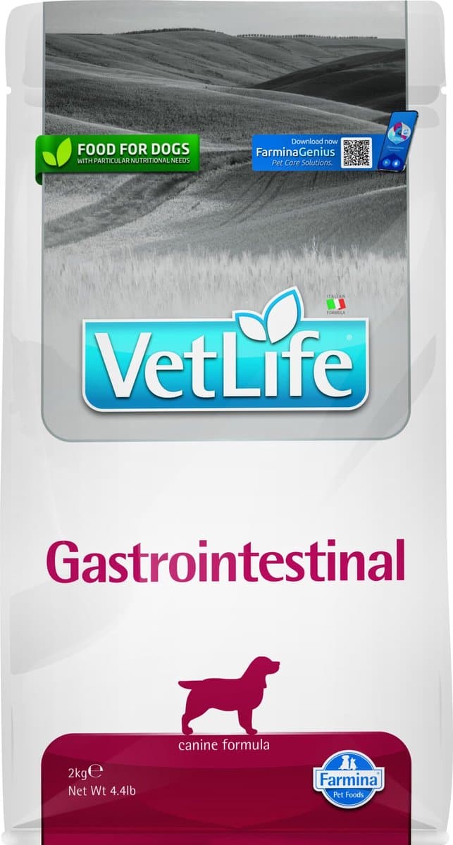 Vet Life maag- en darmverzorging voor honden 2 kg
