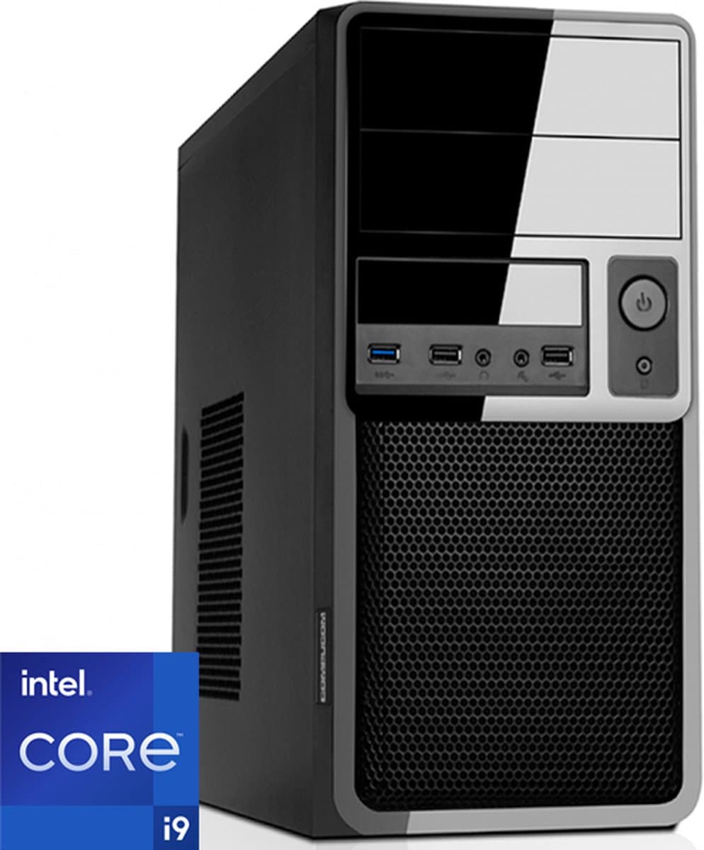 Intel Desktop PC met Core i9 12900K - 32GB RAM - 1000GB NVMe M.2 SSD - WiFi - Bluetooth - Windows 11 Pro (DT-373411)