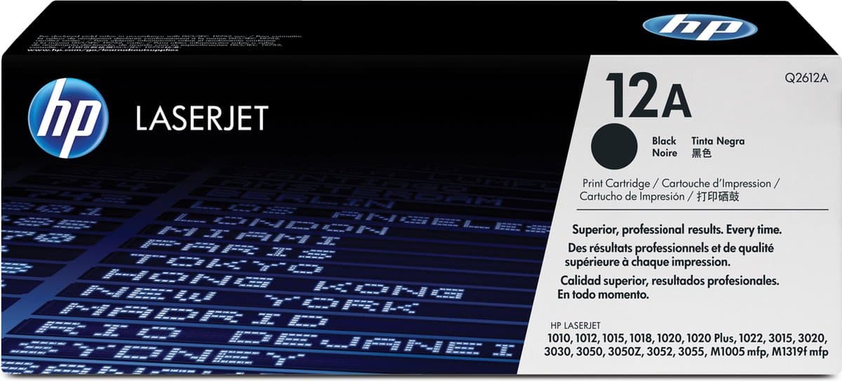 HP 12A Toner Zwart