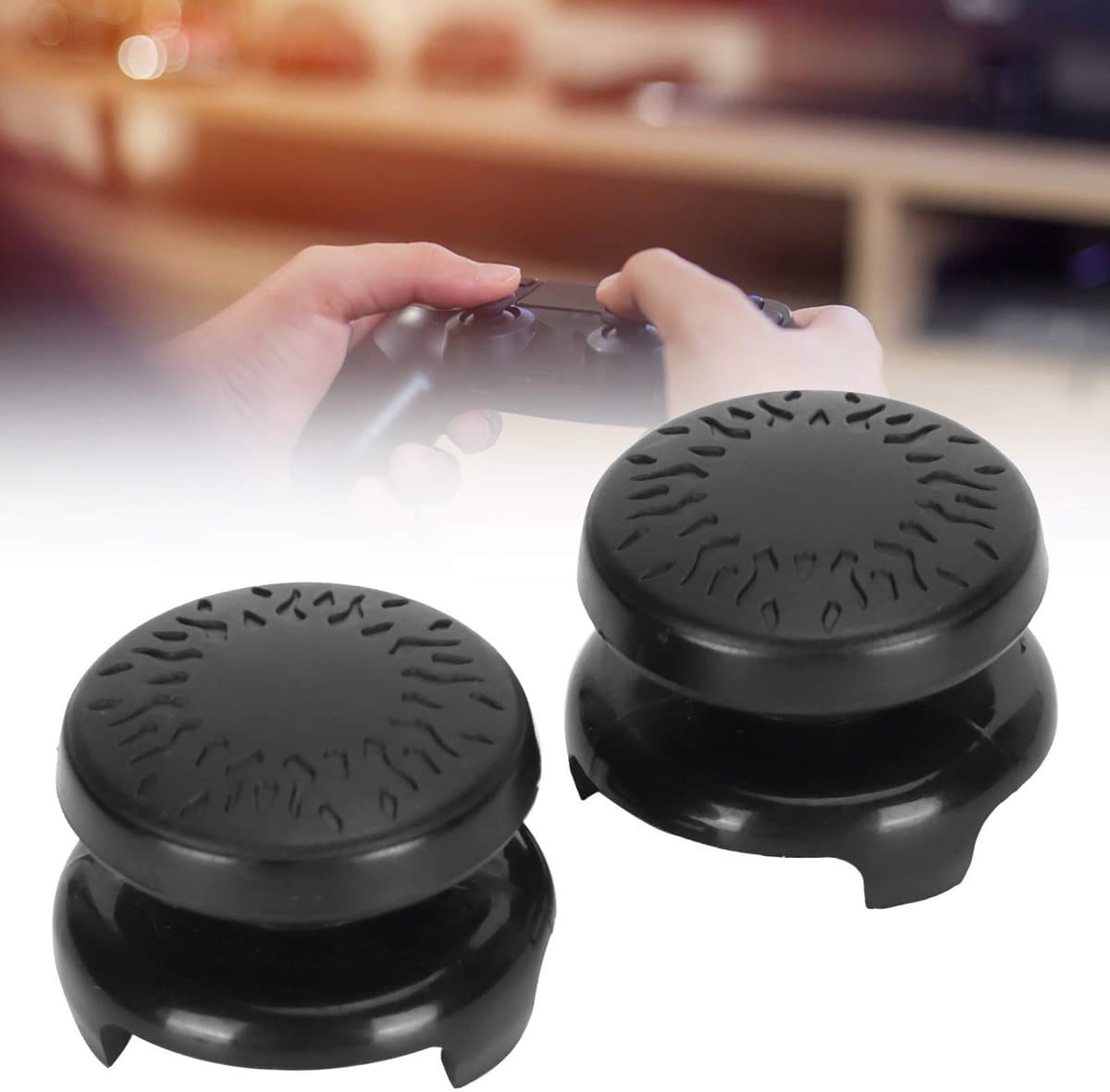 Dailygoods- Thumbstick - 2 Stuks - Soft Siliconen Grip - Joystick Controller Cap - ABS/Siliconen - Verhoogt Comfort