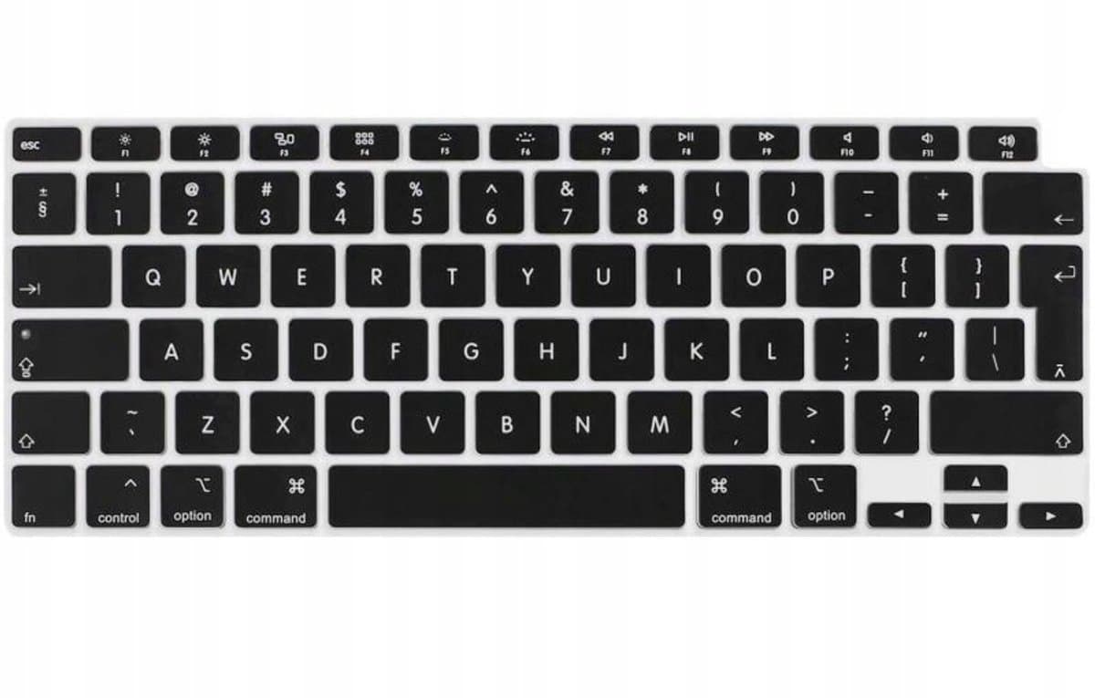 Beschermhoes Toetsenbord Macbook Air 13 Retina A2179 EU 2020 Transparant