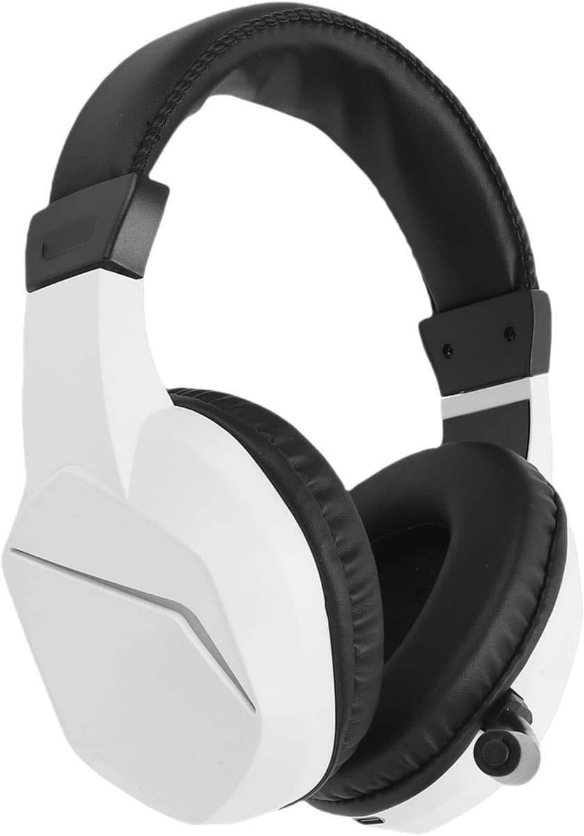 Draadloze Headset - Gaming Koptelefoon - Online Communicatie - AI Ruisonderdrukking - 40 Uur Speeltijd - Wit