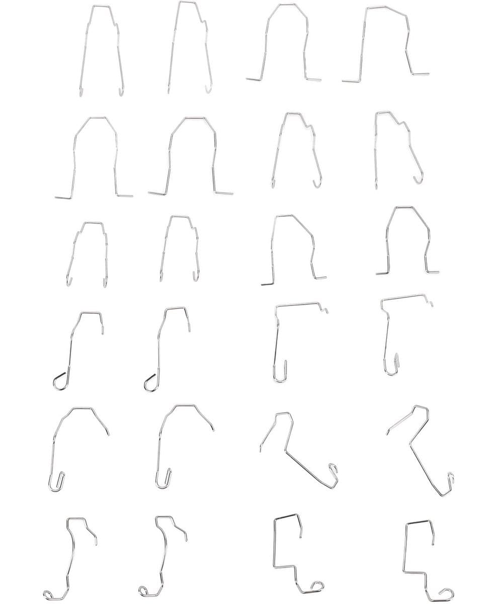 Dailygoods - Universele Roestvrijstalen Koplampveer Clips