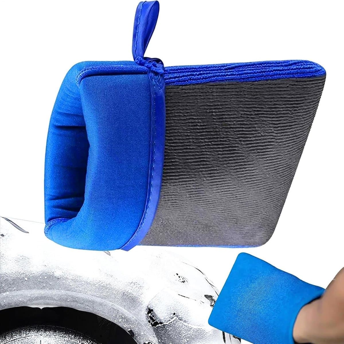 Autowashandschoen - Reinigingsdoek - Auto poetsen - Krassenvrij onderhoud - 30 cm - Magische modder