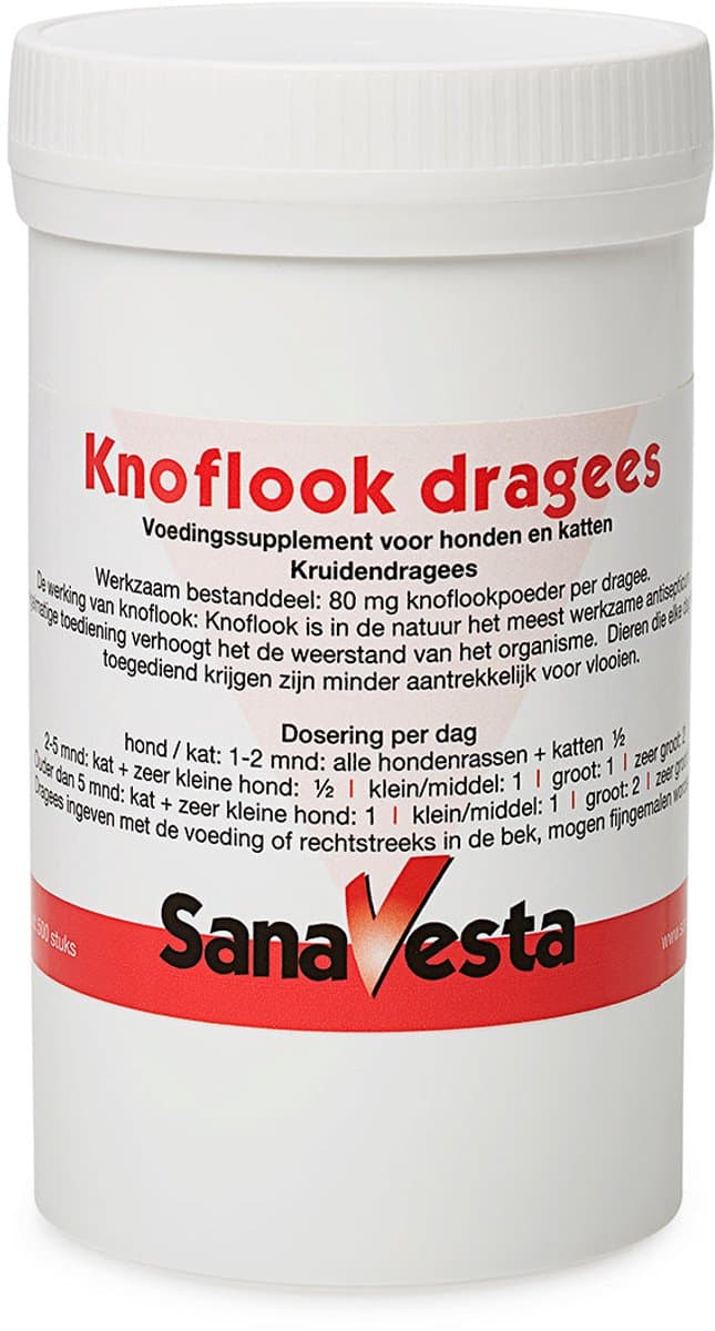 SanaVesta Knoflook Dragees - 100 stuks