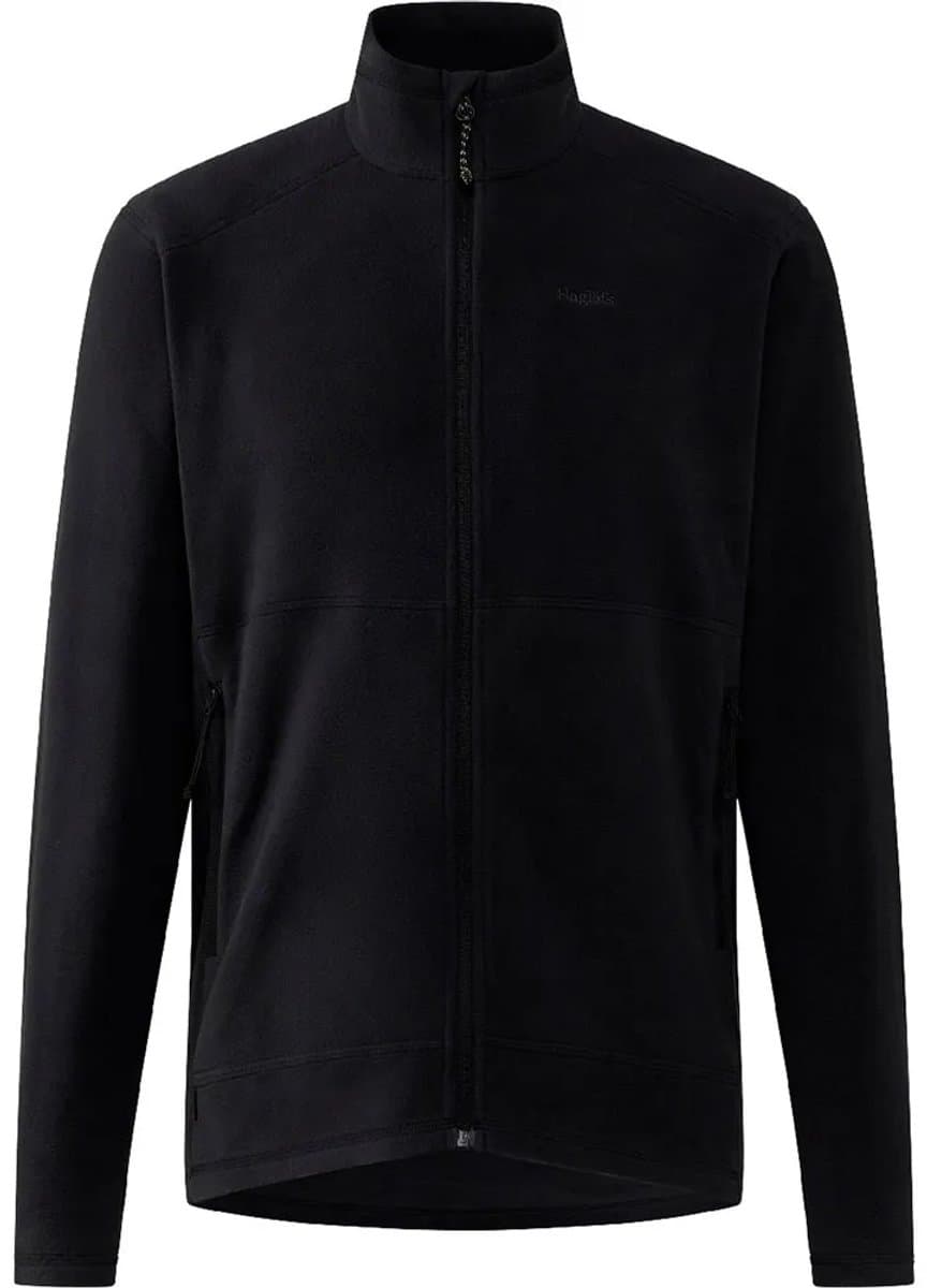 Haglofs Buteo Mid Ii Fleece Met Volledige Rits Zwart L Man