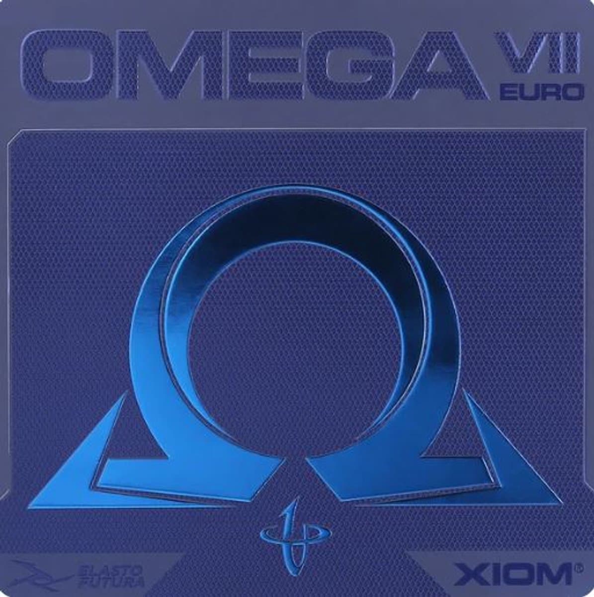 Xiom Omega 7 Euro - Zwart - 2.0 - Tafeltennis Rubbers