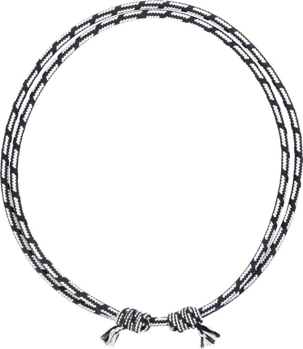 Halsring Paard - Halsband Verstelbaar - Paardrijden Zonder Teugels - Traploos Instelbaar - 12 mm Dikte - Zwart Beige