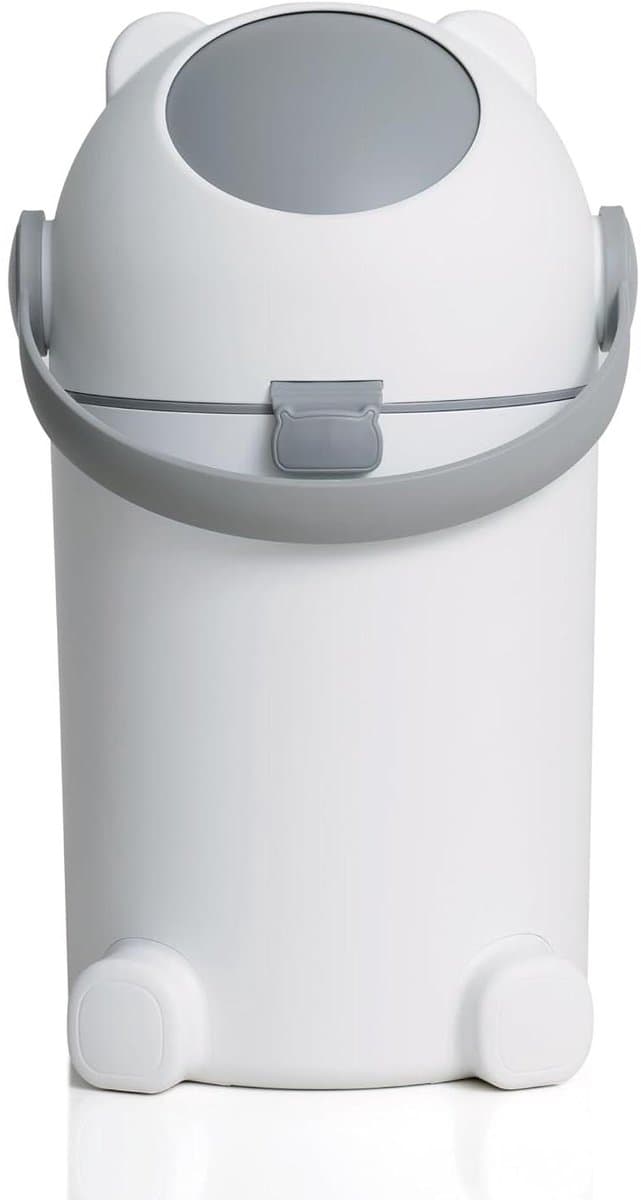Luieremmer met geurfilter - Baby afvalbak - Babykamer hygiëne - Bediening met één hand - 12 Liter capaciteit
