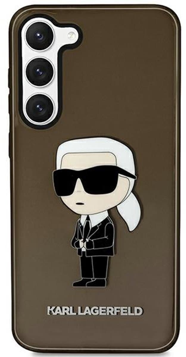 Karl - Lagerfeld - KLHCS23SHNIKTCK S23 S911 koffer - zwart Ikonik Karl Lagerfeld koffer