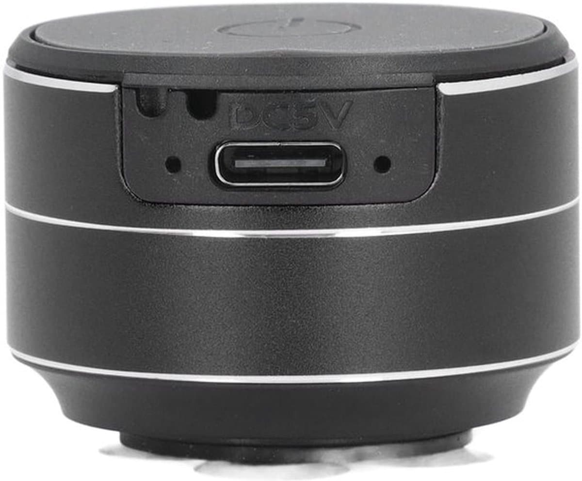 Draadloze Bone Conduction Speaker, Draagbare Stereo Geluid Creatieve Speaker met Zuignap, BT5.3, Mini Speaker voor Douche, Kamer, Fiets, Auto (Zwart)