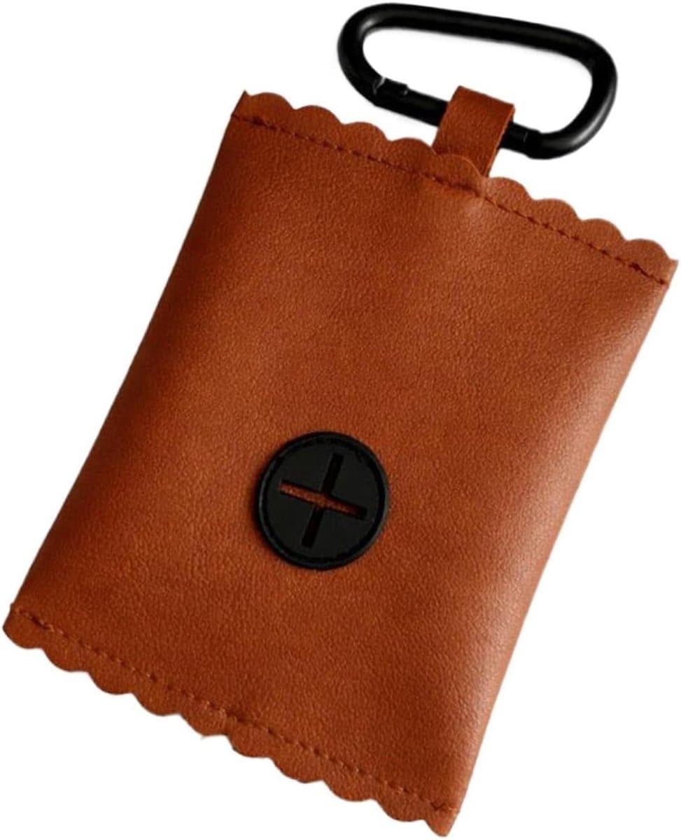 Hondenuitkomverpakker,Met carabinerclip en waterdicht zakje - Poepzakjesdispenser hondenaccessoire - Voor Puppy MiddelRassen Buiten Wandelen Kampen Picknick Park Weide
