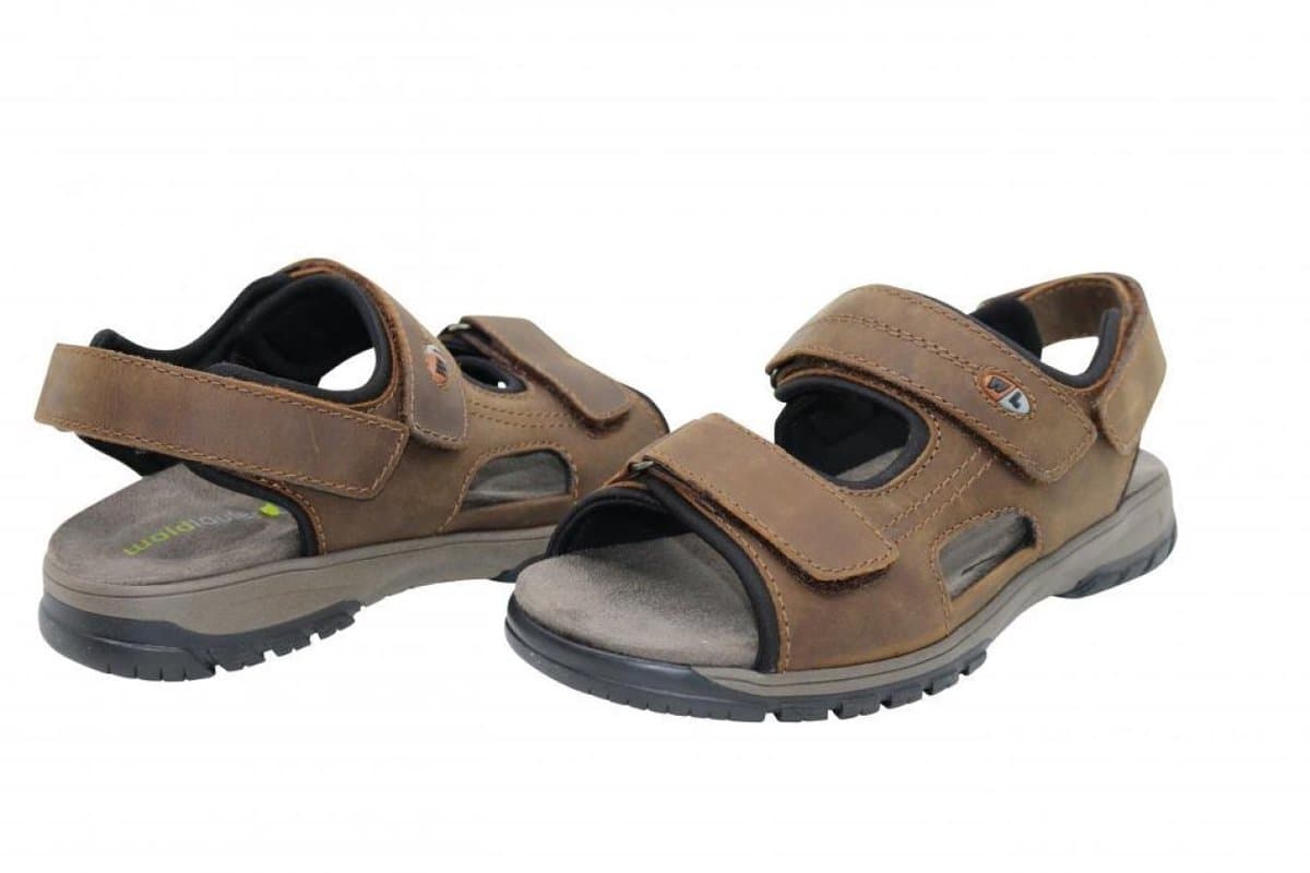 Waldlaüfer Sandalen - Waldlaufer harald crazy horse tabak sand