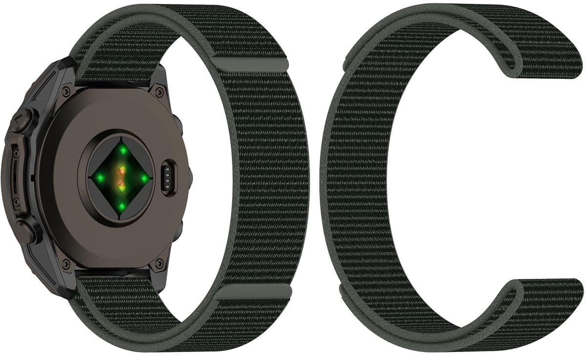 Dailygoods - Nylon Sportband voor Garmin Tactix DELTA
