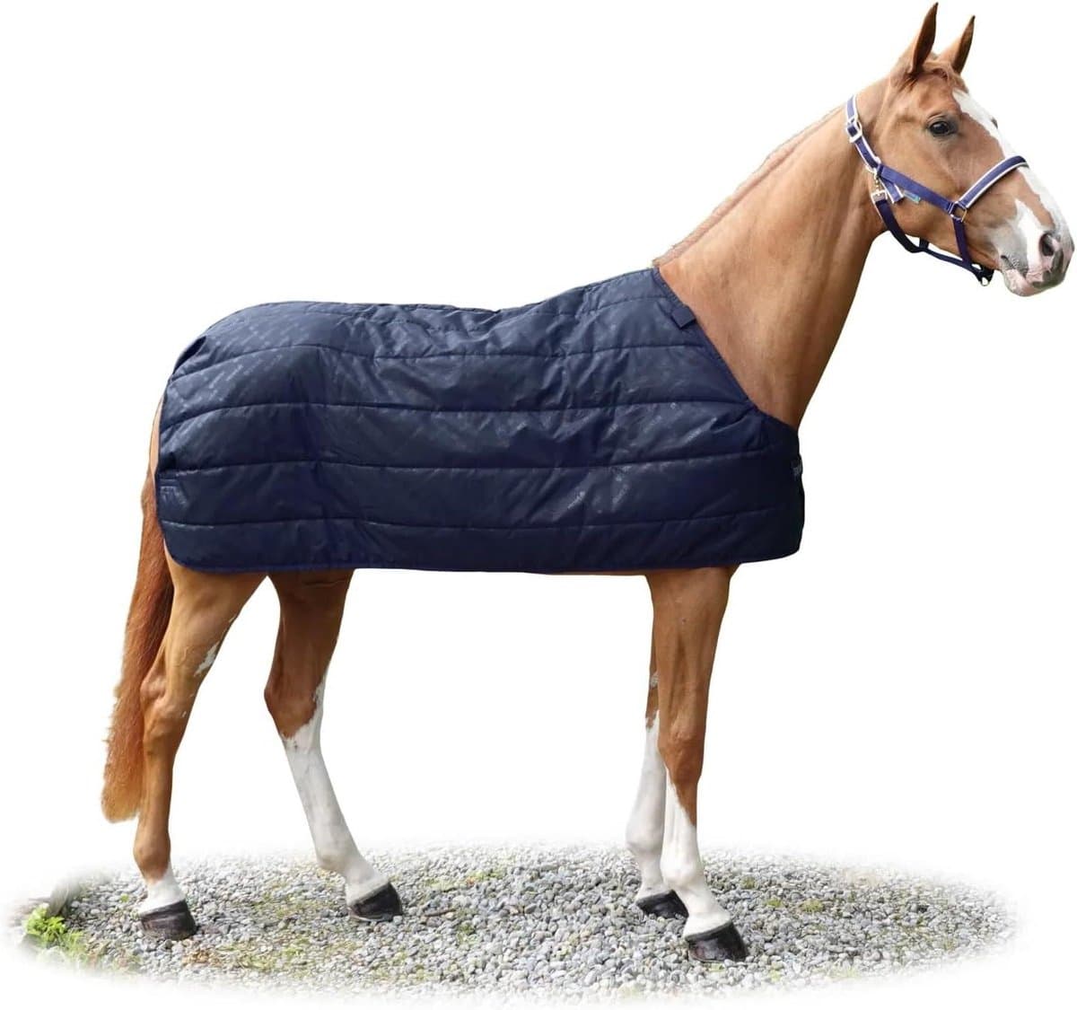 Onderdeken Paard - Liner Deken - Extra Warmte - Ademende Voering - 145cm - Blauw