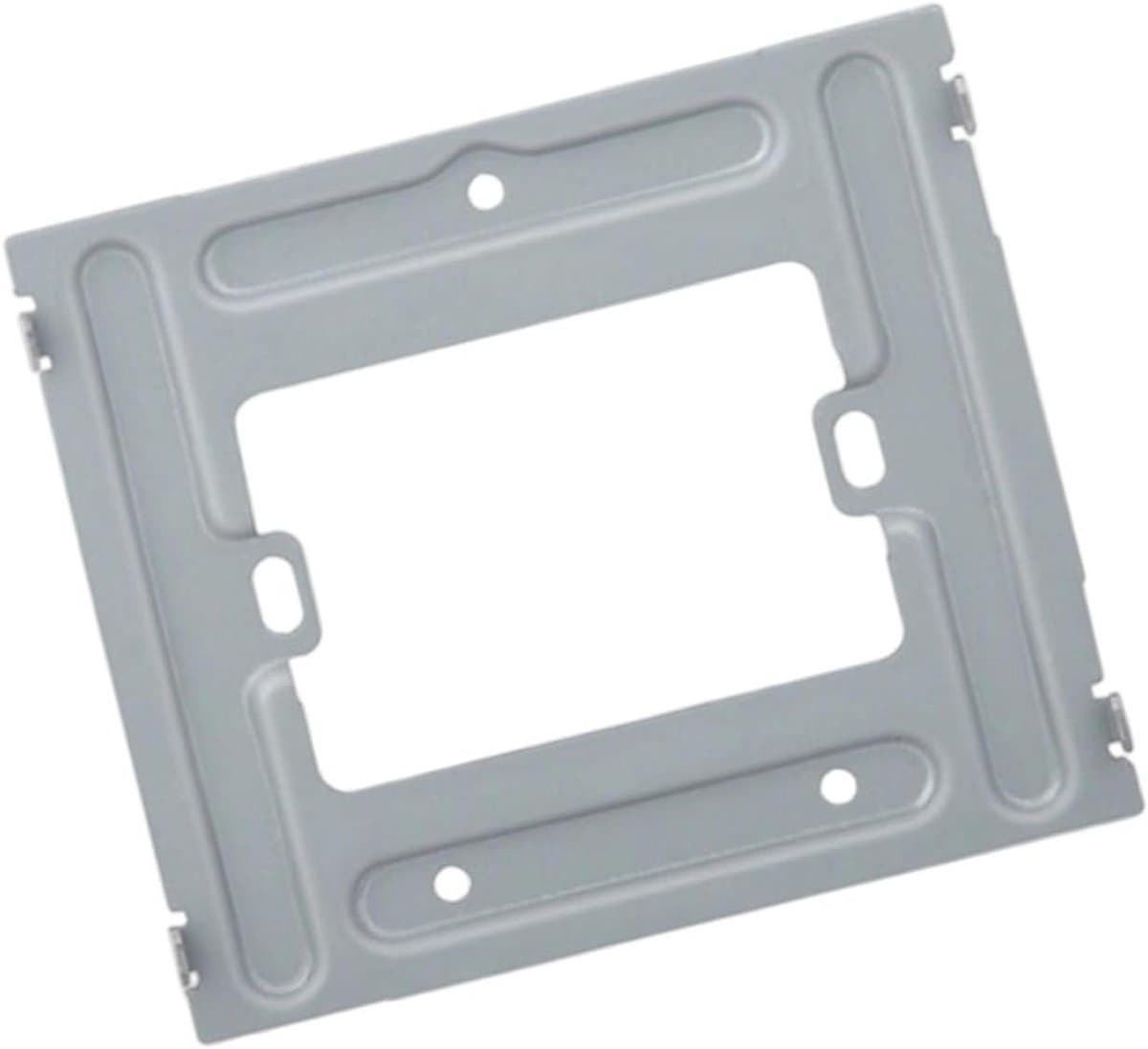 Montageplaat Deurbel - Camera Bevestiging - Veilige Installatie - Sterke Aluminiumlegering - 10 x 8 x 2 cm - Zwart