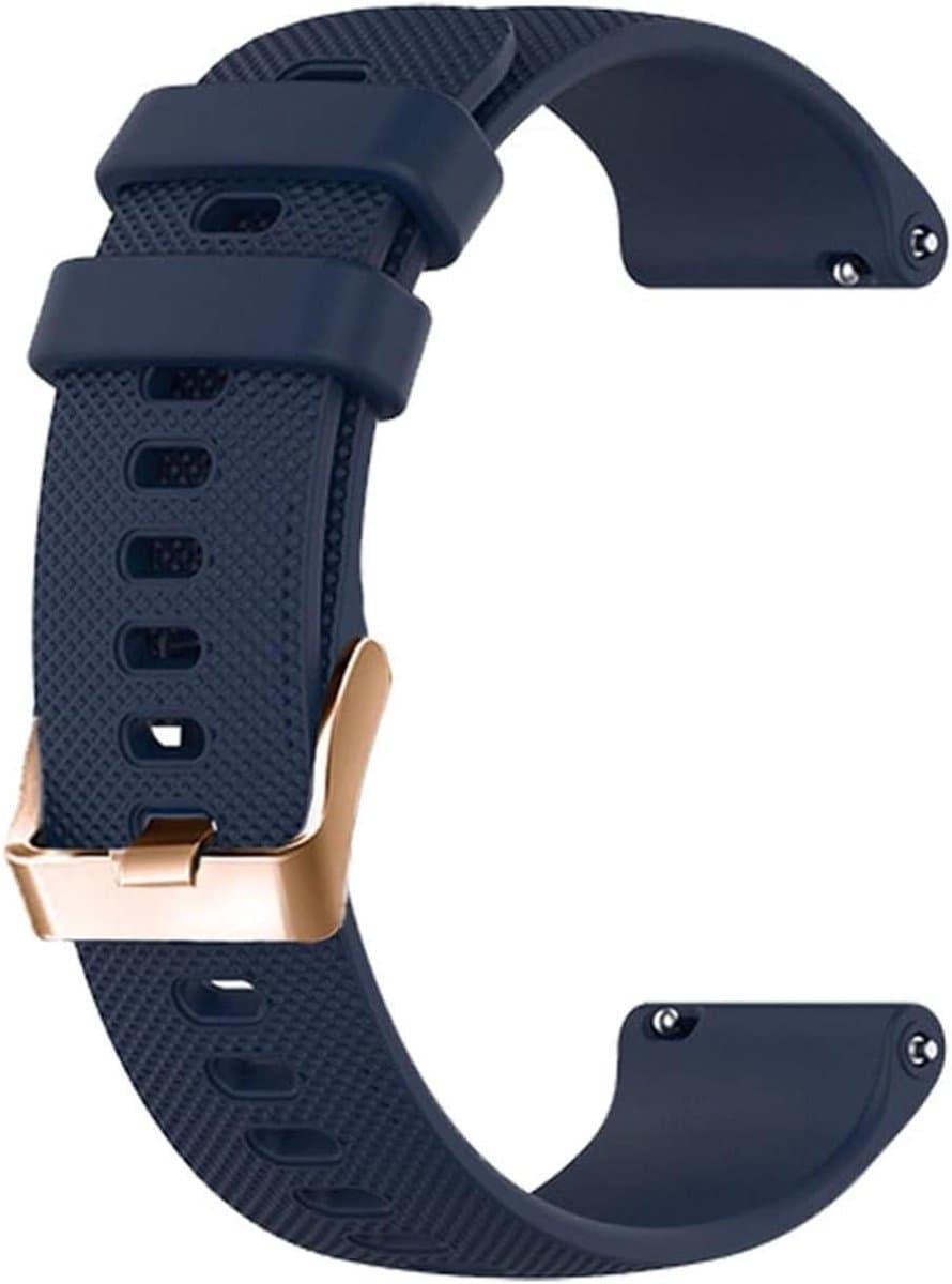 Sport Band - Polsband Horlogeband - Polar Horloge - Siliconen Materiaal - 20mm - Agaat