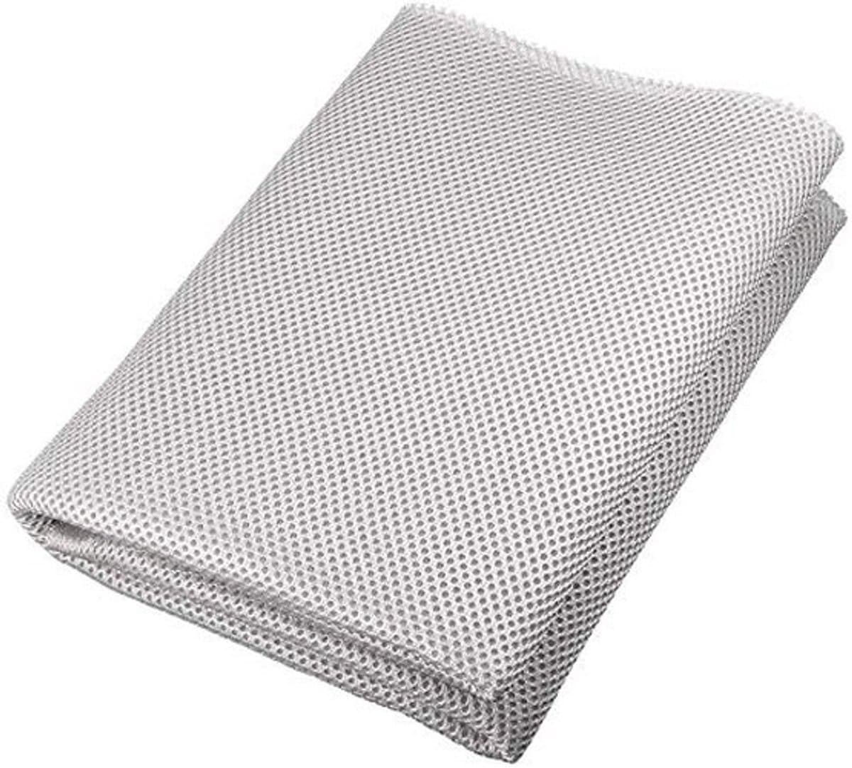 SPHProducts - Luidsprekergaasdoek - Stofdicht Audio Doek - Bescherming voor Luidsprekers - 50cm x 140cm - Zilver - Voor Vintage Speakers