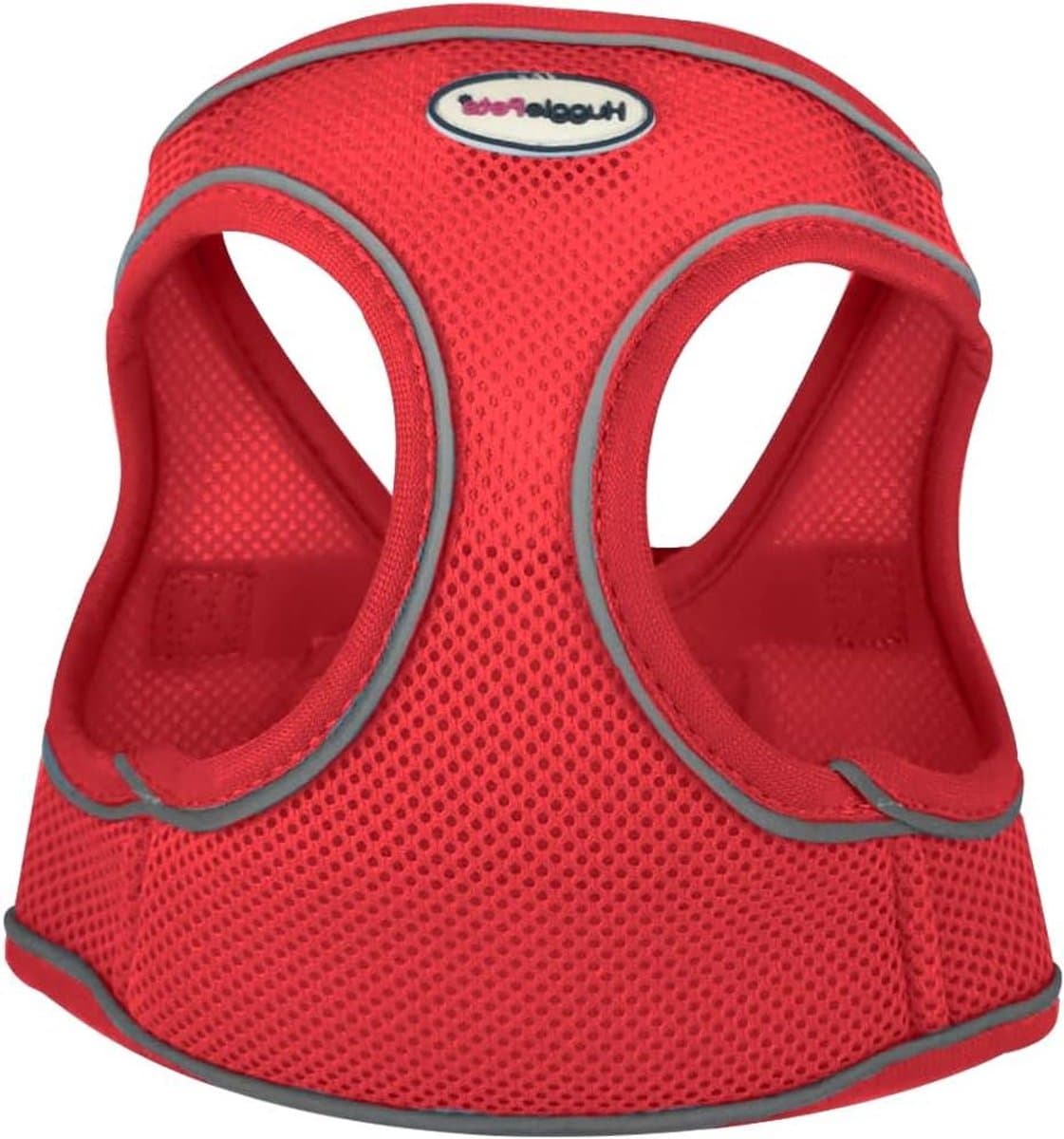 Hondenharnas Instap - Honden tuigje - Veilig wandelen - Reflecterende voering - 36-44cm - Rood