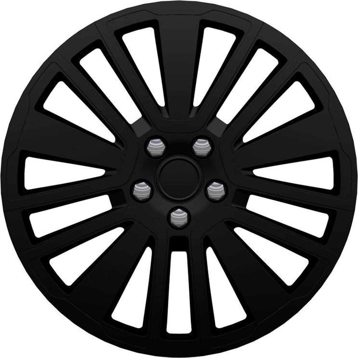 4-Delige J-Tec Wieldoppenset Scuba SR 14-inch zwart