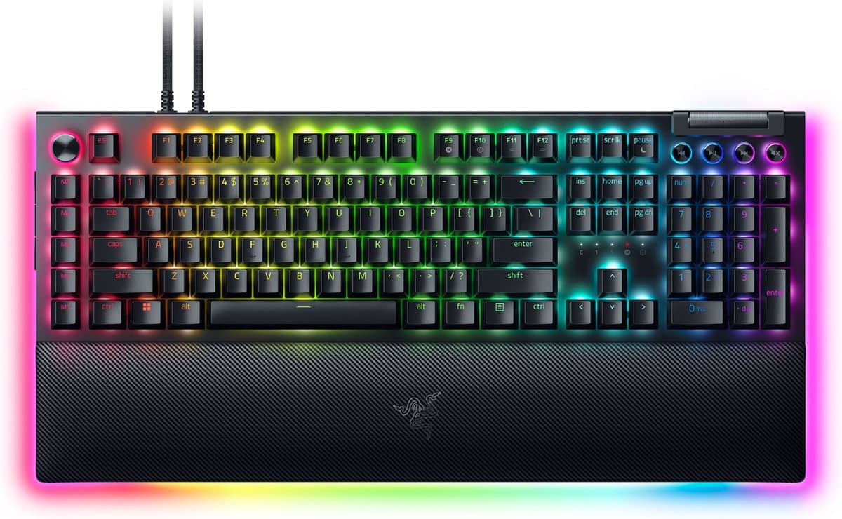 Razer BlackWidow V4 Pro Qwerty - Green Switch