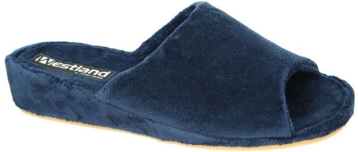 Westland -Heren - blauw donker - pantoffels & slippers - maat 44